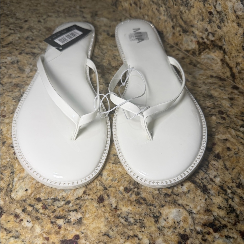 MIA White Women's Sandals